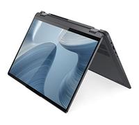 Lenovo Flex 5 Ordinateur portable 2 en 1 16'' avec écran tactile 2,5 K 12e Intel Core i7-1255U 10 cœurs Iris Xe Graphics KB FP Lecteur Win 10 Pro avec USB RATZK 32 Go, gris tempête (82R8)