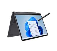 Lenovo Flex 5 Ordinateur portable 2 en 1 2023 14'' 2,8 K OLED Touch 12e Intel i7-1255U 10 cœurs Iris Xe Graphics 16 Go de RAM 1 To SSD Lecteur KB FP Win 11 Pro avec USB et stylo RATZK 32 Go, gris