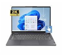 Lenovo Flex 5 Ordinateur portable tactile 2 en 1 AMD Ryzen 7 5700U 16:10 2K QHD (2240 x 1400) Écran 100 % sRGB 16 Go RAM SSD PCIe 512 Go Type-C Empreinte digitale Wi-Fi 6 Win 11 avec câble HDMI