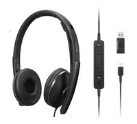 Lenovo Gen 2 Casque - Circumaural - Filaires - Noir - 148 g