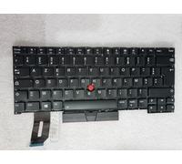 Lenovo gen Clavier Français Azerty Thinkpad T490s 20NX 20NY, T495s 20QJ 20QK, X1 Extreme 1erGen et 2eGen, P1 1reGen et 2eGen Keyboard Backlit Laptop