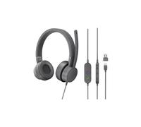 Lenovo Go - Casque - supra-aural - filaire - réduction de bruit active - USB-C