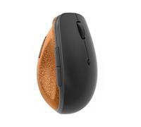 Go - Souris - ergonomique - bleu optique - 6 boutons - sans fil - 2.4 GHz - récepteur sans fil USB - gris tempête avec liège naturel - Pour la vente