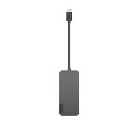 Lenovo GX90X21431 station d'accueil USB 3.2 Gen 2 (3.1 Gen 2) Type-C Noir