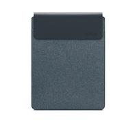 Lenovo Housse de Yoga pour Ordinateur Portable - 14,5" - Fermeture magnétique - Fine et légère - en matériaux recyclés - Poche séparée pour Accessoires - Bleu Sarcelle
