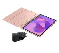 Lenovo Idea Tab Plus Essentials Bundle 8GB 256GB Processeur MediaTek Dimensity 6400 2,50 GHz , Android 15 ou version ultérieure, 256 Go UFS 2.2 - EUBNDLIDEA78 Sand Rose