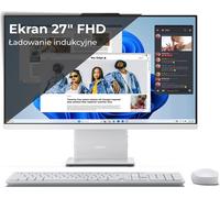 Lenovo IdeaCentre 27IRH9 PC AIO 27" FHD/i7-13620H/16GB/SSD512GB/UHD/W11 Gris nuage 2Y