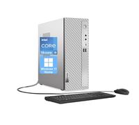 Lenovo IdeaCentre 3 SFF Ordinateur de bureau, 10 cœurs Intel Core i5-14400, 16 Go de RAM, 256 Go SSD + disque dur 1 To, HDMI + VGA, Wi-Fi 6, RJ-45, USB-C, clavier et souris filaires, Windows 11 Home