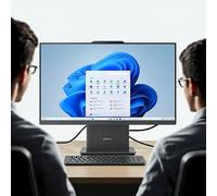 Lenovo IdeaCentre AIO 24 R5-Windows 11 Home-16GB-512GB Processeur AMD Ryzen 5 7533HS 3,30 GHz jusqu'à 4,45 GHz, Windows 11 Famille 64, 512 Go SSD QLC - F0HR00CCFR Cloud Grey