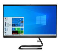 Lenovo IdeaCentre AIO 3i Ordinateur tout-en-un 24" Intel Core i3-10100T, écran FHD, 8 Go de RAM, disque dur 1 To, SSD 256 Go, lecteur DVD RW, Windows 10