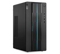Lenovo Ideacentre Gaming 5 17ACN7 - Ordinateur de Bureau (AMD Ryzen 5 5600G, 8Go RAM, 512Go SSD, NVIDIA GeForce RTX 3060-12Go, Windows 11 Home) Clavier AZERTY (Français) et Souris USB - Noir