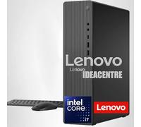 Lenovo IdeaCentre Ordinateur de bureau tour 8L SFF, Intel Core i7-14700 (20 cœurs, 33 Mo de cache, jusqu'à 5,3 GHz), 32 Go de RAM DDR5, 2 To SSD, Wi-Fi 6 et Bluetooth 5.2, Intel UHD Graphics 770, KB