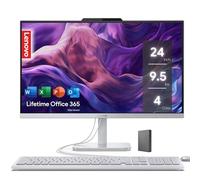 Lenovo IdeaCentre Ordinateur de bureau tout-en-un FHD 24" avec Lifetime Office 365 pour le Web • 16 Go de RAM • 1 To de stockage (512 Go SSD avec 512 Go externe) • Intel Core • Clavier et souris