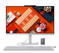 Lenovo IdeaCentre Ordinateur de bureau tout-en-un FHD 24" avec Lifetime Office 365 pour le Web • 32 Go de RAM • 2 To de stockage • Intel Core • Clavier et souris filaires • Windows 11