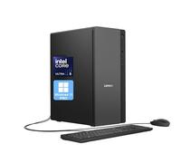 Lenovo IdeaCentre Tour Ordinateur de bureau, processeur Intel Ultra 5 225 10 cœurs, 16 Go DDR5, 512 Go SSD, HDMI + VGA, Wi-Fi 6E, RJ-45, USB-C, clavier et souris filaires, Windows 11 Home