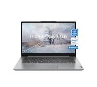 Lenovo IdeaPad 1 14 Ordinateur portable écran HD 14" (1366 x 768), Intel Celeron N4020, 4 Go RAM, 256 Go de stockage (eMMC 128 Go + carte 128 Go), Intel UHD Graphics 600, Win 11, GaLiMu, gris nuage