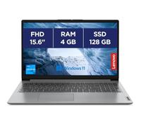 Lenovo IdeaPad 1 15IJL7 - Ordinateur Portable 15.6'' FHD Intel Celeron N4500,RAM 4Go,eMMC 128Go,Intel UHD Graphics,Windows 11 en