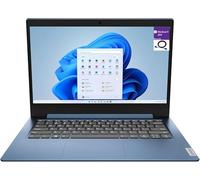 Lenovo IdeaPad 1 Ordinateur portable 14" FHD IPS, processeur Intel Celeron N4020, 4 Go de RAM 128 Go SSD, Intel UHD Graphics 600, WiFi, Bluetooth 4, Webcam, HDMI, Windows 11 Pro, bleu