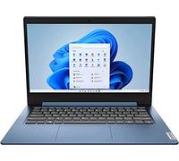Lenovo IdeaPad 1 Ordinateur portable, écran FHD 14", Intel Celeron N4020, 4 Go de RAM 1 To SSD, Intel UHD Graphics 600, Webcam, HDMI, WiFi, Bluetooth, 1 an Office 365, Windows 11 en mode S, bleu