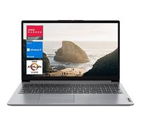 Lenovo Ideapad 1 Ordinateur portable, écran HD 15,6", AMD Athlon Silver 3050U, 8 Go de RAM, 256 Go PCIe SSD + 128 Go eMMC, Webcam, HDMI, Type-C, Wi-Fi 6, lecteur de cartes multimédia, Windows 11 Home
