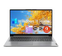 Lenovo IdeaPad 1 Ordinateur portable étudiant, écran FHD de 15,6'', processeur Intel Dual Core, 20 Go de RAM, 1 To SSD + 128 Go eMMC, 1 an Office 365, Wi-Fi 6, Webcam, Bluetooth, lecteur de carte SD,