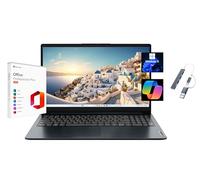 Lenovo Ideapad 1 Ordinateur portable FHD 15,6", avec Microsoft Office 2024 à vie gratuite, AMD Ryzen 5 7520U, 8 Go de RAM, 1 To SSD, Windows 11 Pro, bleu abysse, avec hub USB