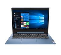 Lenovo IdeaPad 1 Ordinateur portable HD 14", Intel Pentium Silver N5030, 4 Go, 128 Go SSD, Windows 10 S, bleu glacier