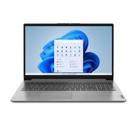 Lenovo Ideapad 1 Ordinateur portable HD 15,6" pour étudiant, Intel Celeron N4500, 1,1 GHz, 4 Go de mémoire DDR4, 128 Go eMMC, Microsoft Office 365 inclus, Windows 11 Home en mode S, gris nuage