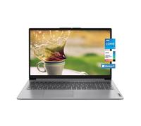 Lenovo IdeaPad 1i Écran antireflet FHD 15,6" (1920 x 1080) TN 220 nits, Intel Core i5-1235U, 10 cœurs, 12 Go de RAM, 512 Go SSD, carte graphique Intel Iris X, Bluetooth, Wi-Fi, Windows 11, gris nuage,