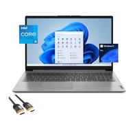 Lenovo IdeaPad 1i Laptop for Business & Student, 15.6 FHD Display, Core i5-1235U, 8GB RAM, 256GB PCIe SSD, WiFi 6, Keypad, Long Battery Life, SD Card Reader, US Version KB, PDG HDMI, Win 11 Pro