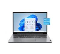 Lenovo Ideapad 1i, ordinateur portable 14", Intel Pentium N5030, 4 Go de RAM, 128 Go de stockage eMMC, gris nuage, Windows 11 en mode S, 82V6001DUS
