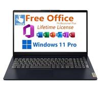 Lenovo IdeaPad 1i Ordinateur portable FHD 15,6" 2026, avec bureau à vie, 13e génération, Intel Core i5-1335U, 8 Go de RAM, SSD 256 Go, carte graphique Intel Iris Xe Win 11 Pro, Wi-Fi 6,10 heures
