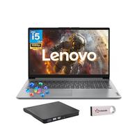 Lenovo IdeaPad 1i Ordinateur portable FHD 15,6" pour entreprise et étudiant, Intel Core i5-1335U, 24 Go de RAM, 512 Go SSD, concentrateur 8 en 1 et clé USB, Copilot AI, Windows 11, gris nuage