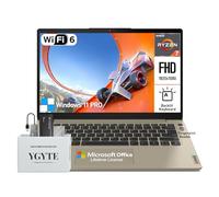 Lenovo Ideapad 3 Ordinateur portable professionnel FHD 14", AMD Ryzen 7 5700U, Microsoft Office à vie, 36 Go de RAM, SSD 1 To, Windows 11 Pro, HDMI, sable