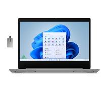 LENOVO IdeaPad 3i 14" FHD Business Laptop, Intel 11e génération i3-1115G4, 12 Go RAM, 256 Go PCIe SSD, Intel UHD Graphics, WiFi 6, HDMI, Platinum Greye, Win 11 S, carte USB Hotface de 32 Go