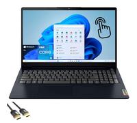 Lenovo Ideapad 3i Laptop, 15.6" FHD Touchscreen Display, Intel Core i5-1155G7, 24GB RAM, 2TB PCIe SSD, Wi-FI 6, Webcam, Keypad, SD Card Reader, USB-C, US Version KB, PDG HDMI, Win 11 Pro, Abyss Blue