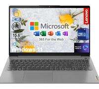Lenovo Ideapad 3i Ordinateur portable étudiant et professionnel | Écran tactile 15,6" | Intel Core i3 | 40 Go de RAM et SSD de 2 To | Copilot AI | WiFi-6 | Windows 11 | Microsoft Office 365 pour le