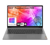 Lenovo IdeaPad 3i Ordinateur portable FHD à écran tactile 15,6" Intel Core i3-1115G4 (Beat i5-10210U), 8 Go de RAM DDR4, SSD PCIe 256 Go, WiFi 6, Bluetooth 5.1, Gris arctique, Windows 11 S