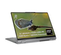 Lenovo IdeaPad 5 Ordinateur portable 2 en 1, écran tactile WUXGA 16", AMD Ryzen 7 8845HS, 16 Go de RAM, 512 Go SSD, carte graphique AMD Radeon, KB rétroéclairé, Wi-Fi6, lecteur FP, Win11, gris luna