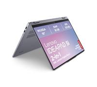 Lenovo IdeaPad 5 Ordinateur portable 2 en 1 | Écran WUXGA 16" | Intel Core Ultra 5 | 16 Go de RAM | SSD 512 Go | Carte graphique Intel | Windows 11 Home | QWERTZ | Luna Grey | 3 mois Premium Care