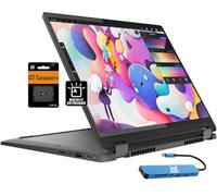 Lenovo IdeaPad Flex 5i Chromebook Plus 14" FHD+ Ordinateur portable à écran tactile 2 en 1 (Intel Core i3-1315U, 8 Go de RAM, 256 Go de stockage), webcam FHD, rétroéclairé, Chrome OS, avec Google AI,