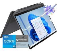 Lenovo IdeaPad Flex 5i Ordinateur portable 2 en 1 avec écran tactile IPS FHD 14" FHD (1920 x 1200), Intel Core i5-1235U, Ko rétroéclairé, Wi-Fi 6, empreintes digitales, Thunderbolt™ 4, avec stylet (8