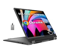 Lenovo IdeaPad Flex 5i Ordinateur portable tactile FHD 2 en 1 14 po, Intel Core i3-1315U, 8 Go de RAM, 128 Go SSD, carte graphique Intel UHD, clavier rétroéclairé, webcam, Wi-Fi 6E, Chrome OS, gris,