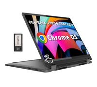 Lenovo IdeaPad Flex 5i Plus WUXGA 2-en-1 Touch Chromebook, Intel i3-1315U, 8 Go de RAM, 288 Go de stockage (ensemble de station d'accueil eMMC 128 Go + 160 Go), clavier rétroéclairé, webcam FHD, Wi-Fi