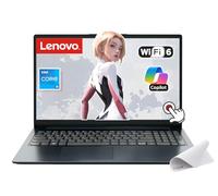 Lenovo IdeaPad Ordinateur portable 15,6" Full HD 1080p Écran tactile Intel Core i5-1335U Copilot dans Windows 11 Pro Webcam Wi-Fi 6 avec tapis de souris 16 Go de RAM PCIe SSD + Pro 1 To
