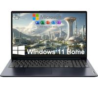 Lenovo IdeaPad Ordinateur portable à écran tactile 15,6" | Lifetime Office 365 for The Web | 13e génération Intel Core i5-1335U, 10 cœurs | RAM 24 Go, SSD 1 To | Windows 11 Home | Bleu abysse | WiFi-6