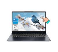 Lenovo Ideapad, Ordinateur portable à écran tactile FHD de 15,6 po, processeur Intel Core i5-1235U 10 cœurs, 8 Go de RAM, 512 Go SSD, carte graphique Intel Iris Xe, Wi-Fi 6, Windows 11 S, bleu abysse