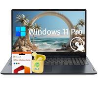 Lenovo Ideapad Ordinateur portable professionnel à écran tactile FHD de 15,6 po, Intel i5-1235U 10 cœurs, 24 Go de RAM 1 To SSD, Windows 11 Pro avec suite Office Lifetime Suite, carte graphique Intel