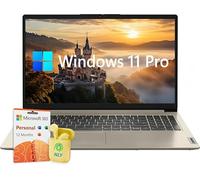 Lenovo Ideapad Ordinateur portable Windows 11 Pro, 15,6 po, 20 Go de RAM 1,1 To de stockage (SSD 1 To + eMMC 128 Go), processeur Intel Celeron N4500, carte graphique Intel UHD, Microsoft 365 1 an