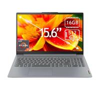 Lenovo IdeaPad Slim 3 15.6" Full HD Écran tactile PC Portable - AMD Ryzen 7 5825U, 16Go de mémoire, 512Go SSD, Arctic Grey